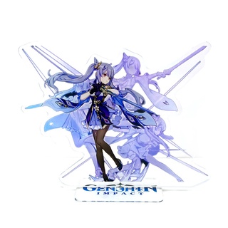 Genshin Impact Jogo Figura Personagem Produto Oficials Suporte Acrílico  (Séries de Porto de Liyue) (Xiangling)