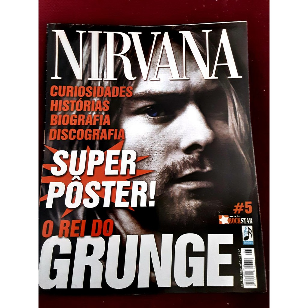 Revista poster de bandas de rock II | Shopee Brasil
