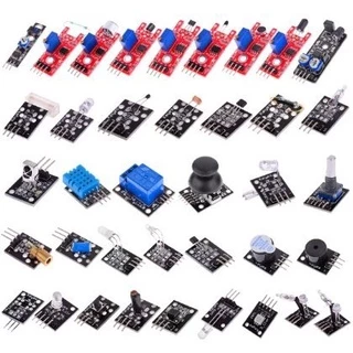 Kit 37 Sensores para Arduino Raspberry Prototipaçao ou Aprendizado em Automação Eletrônica Robótica