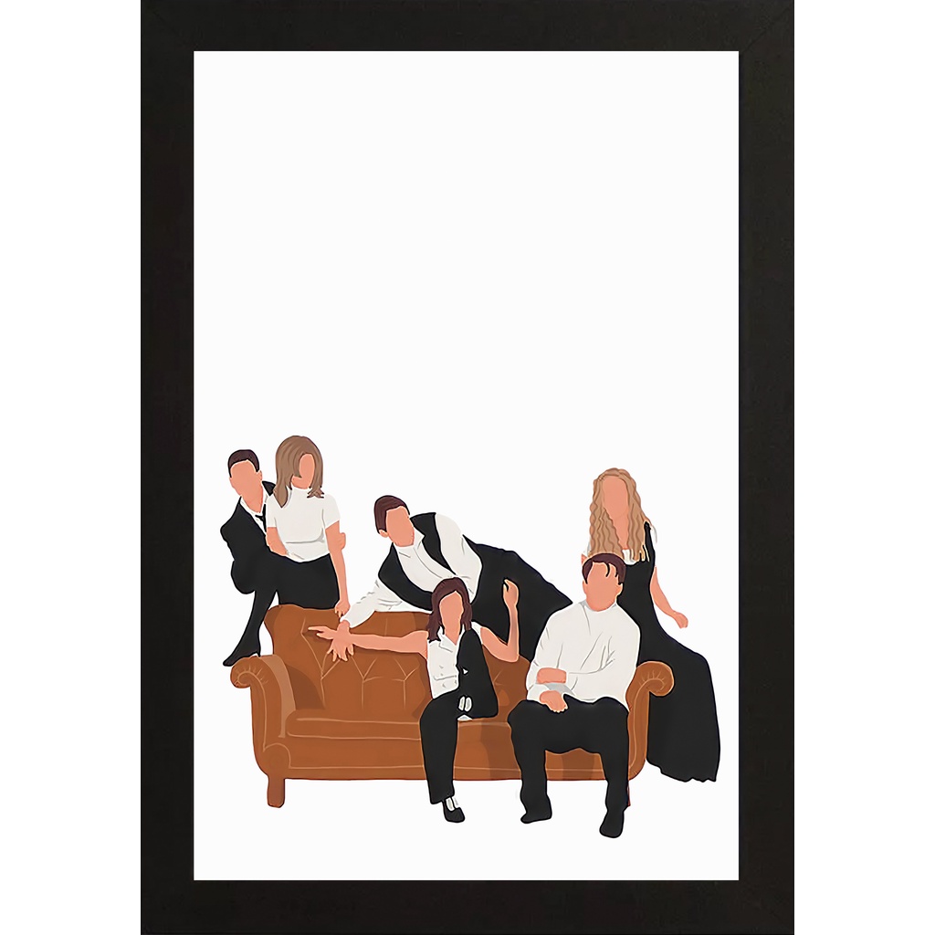 Quadro Decorativo Série Friends | Shopee Brasil