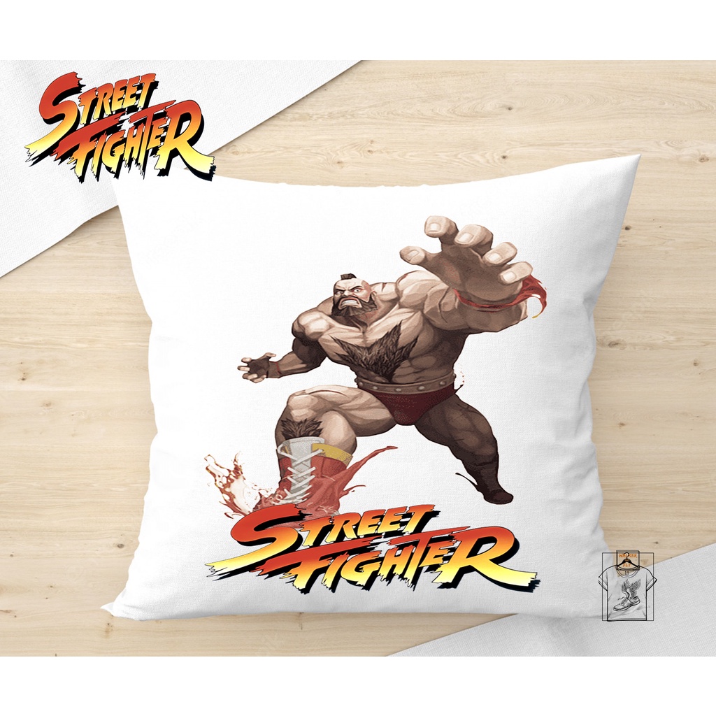 Almofada street fighter ryu ken chun li e outros | Shopee Brasil