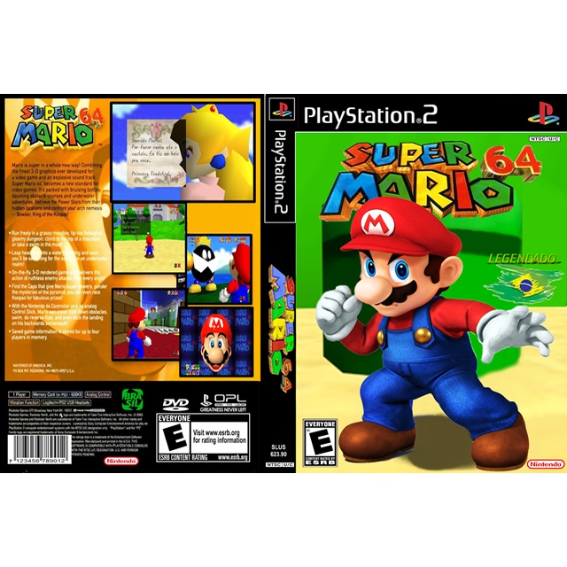 SUPER MARIO 64 - O JOGO DE PS2 E N64 (PT-BR) 