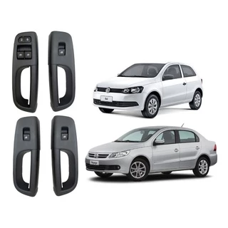 Moldura Puxador Porta Vidro Elétrico Gol Saveiro Voyage G5 G6 G7