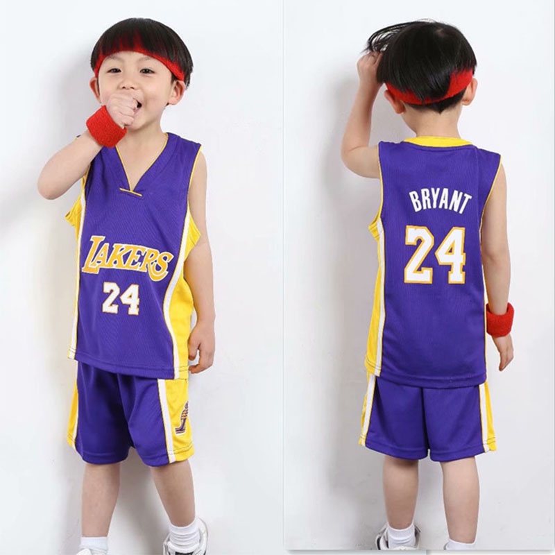 Amdrabola Lakers Lebron James - Camiseta infantil de baloncesto