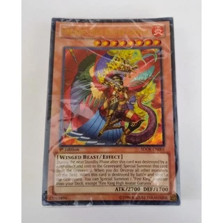 Structure Deck Onslaught of the Fire Kings (No Box) Yu-gi-oh