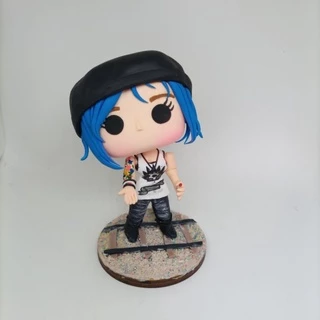 Chloe Price - Life Is Strange no estilo funko em biscuit.