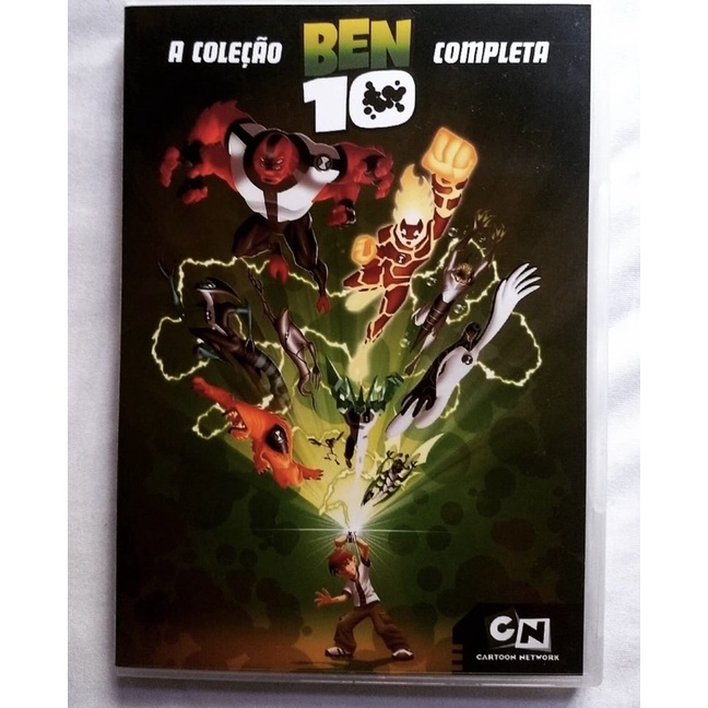 Dvd Ben 10 4 Séries Completas E 6 Filmes Dublado Coleção