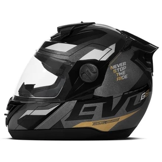 Capacete Para Moto Fechado Pro Tork Evolution G8 Evo Black Edition Tamanho 56 58 60 e 62