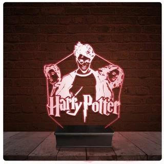 Abajur Luminária Acrílico Led - Harry Poter 13