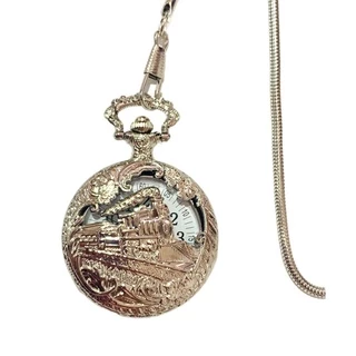 Relógio de bolso modelo antigo vintage funcional retrô top