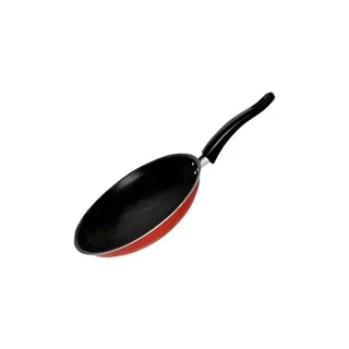Panquequeira Frigideira Francesa N° 22 Antiaderente Preto/Vermelho Pato Branco