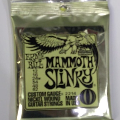 Encordoamento de Guitarra Ernie Ball Super Slinky 0.12