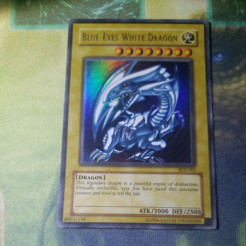 BlueEyes White Dragon SDK001 Ultra Rare MP Yugioh Shopee Brasil