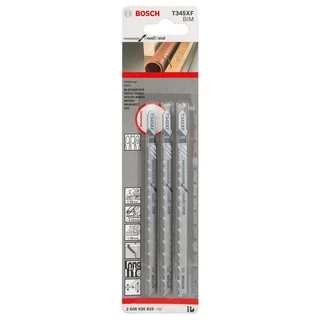 Lâmina Tico-Tico Bosch 115mm Madeira e Metal 5-11 Dentes T345XF