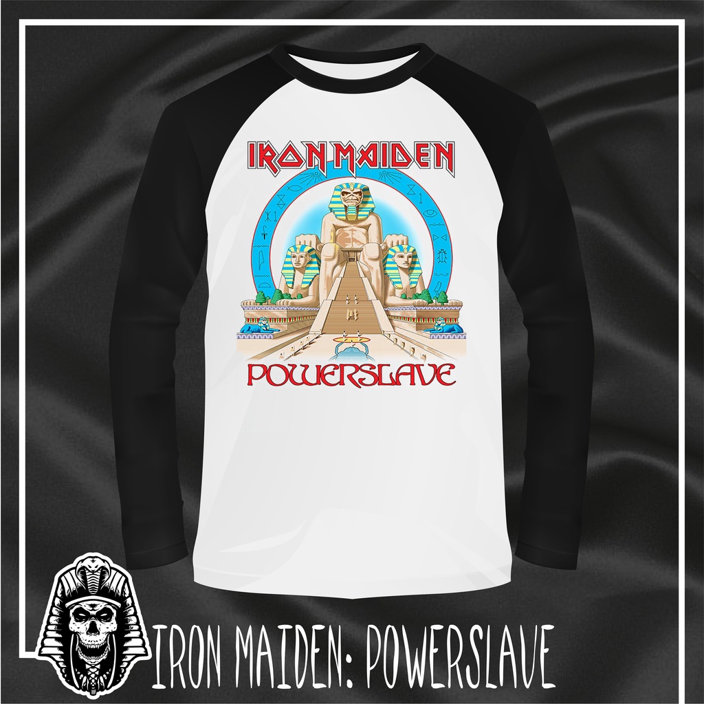 Sweat-shirt Iron Maiden Powerslave Line Master - Merchandising Officiel, Coupe Classique, 241 G