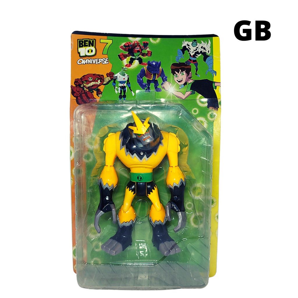 Boneco sunny omniverse alien ben 10 shocksquatch