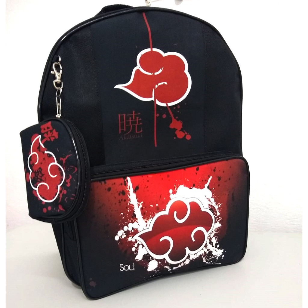 EcoBag Akatsuki Sacola Geek Personalizada Nuvem Vermelha em Promoção na  Americanas