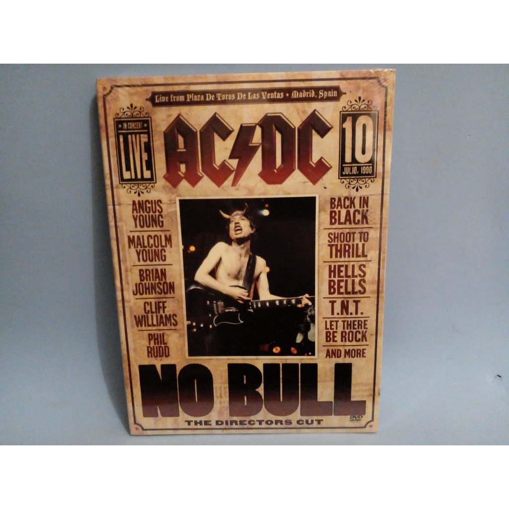 Dvd Ac/dc - No Bull The Directors Cut(Lacrado) | Shopee Brasil