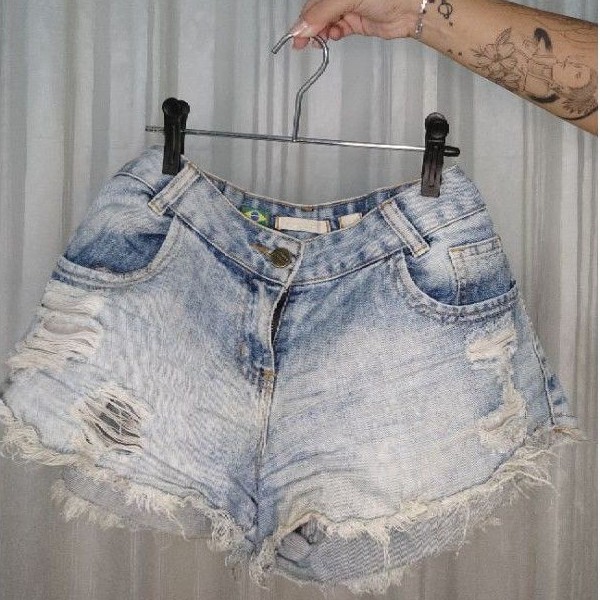 Short store jeans aquamar