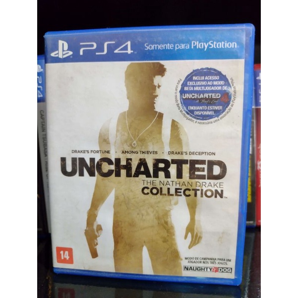 Jogo Uncharted: The Nathan Drake Collection - PS4