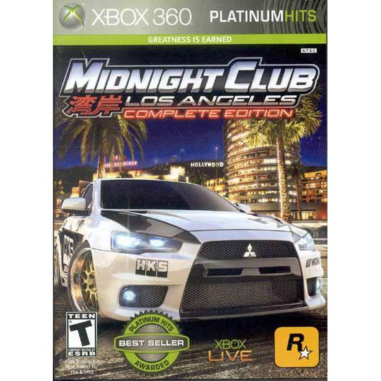 Midnight Club: Los Angeles Complete Edition - Xbox 360 em Promoção na  Americanas