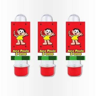 Tubetes Personalizados Todos os Temas - Kit com 20 unidades personalizadas