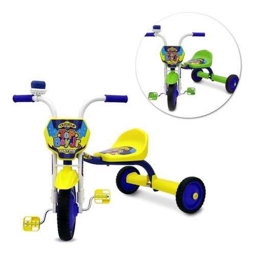 Triciclo 3 Rodas Infantil Bicicleta Criança Motoca + Buzina