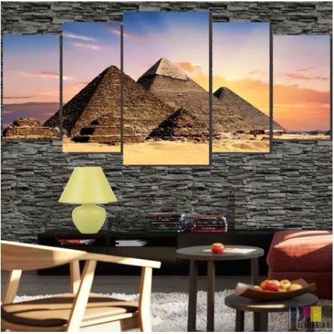 Quadros Decorativo Wallpaper Full HD 4K/8K 128x60 Piramides Do Egito Lindo N3 M.o.v.e_Arts =1260
