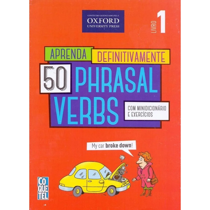 Aprenda Definitivamente 50 - Livro 1 - Phrasal Verbs | Shopee Brasil