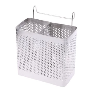 Zona De Aço Inoxidável Pauzinhos Dreno Rack Cozinha Pendurado Talheres Titular Organizador Para Casa Parede