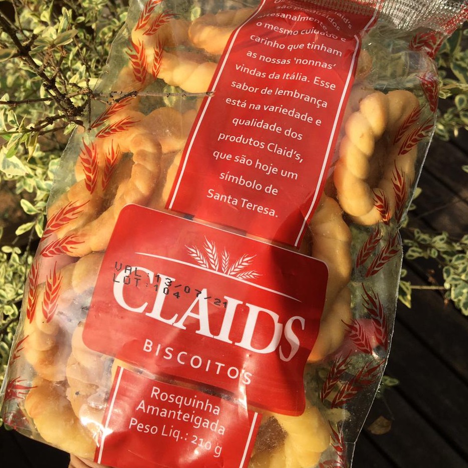 BISCOITO ARTESANAL --- ROSQUINHA AMANTEIGADA --- CLAIDS | Shopee Brasil