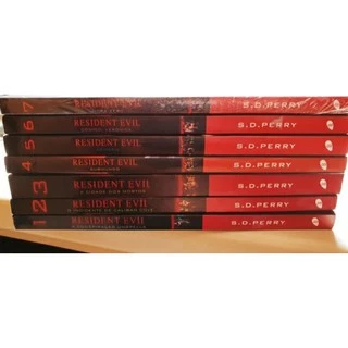 Kit de Livros Resident Evil - 7 Volumes - Pronta Entrega