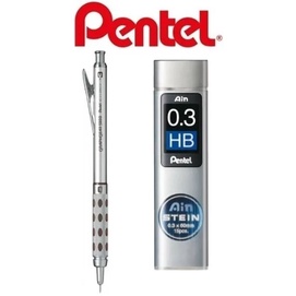 Mine Per Matita Pentel Ain Stein 0.3mm - Confezione Da 15, HB, Ricarica - Foto 2