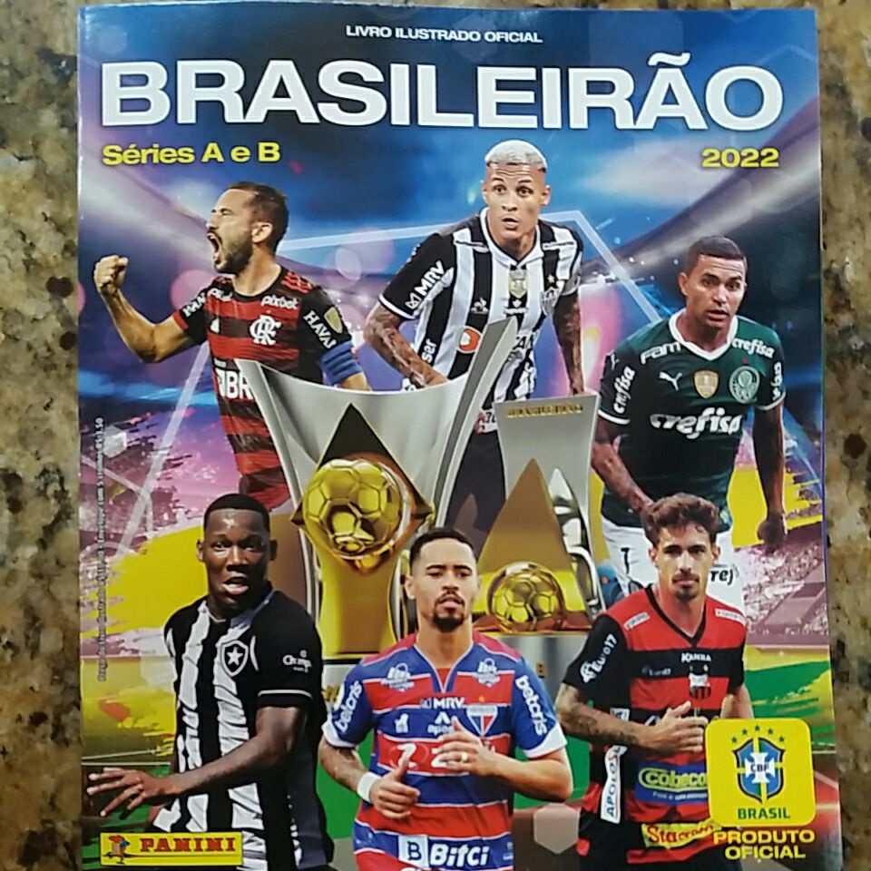 Álbum De Figurinhas Brasileirão 2022 - Oficial Panini - Álbum de