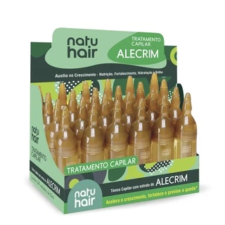 Ampola de Tratamento Capilar Alecrim Natuhair 10ml - (6 UN)