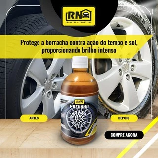 Pretinho Automotivo Concentrado Baba de Camelo 500ml em Oferta na Shopee