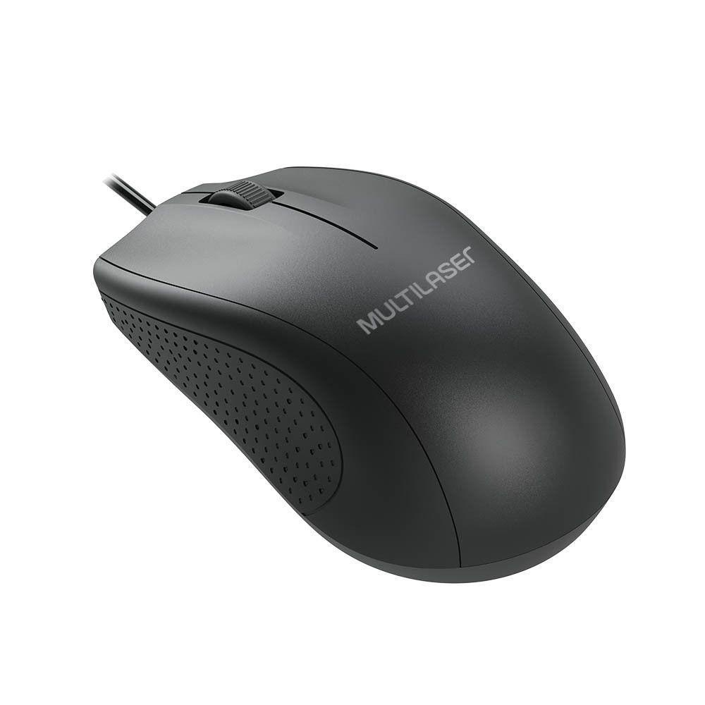 Mouse Large Box Preto Usb - Mo308 | Shopee Brasil