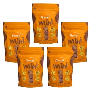 5 Mini Bombom Com Caramelo 54g Flormel