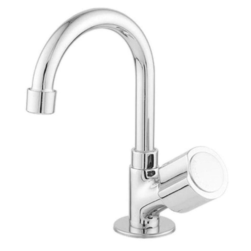 Torneira De Banheiro Lavatório - Metal Inox C40 LUXO