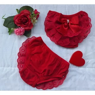 Kit 10 Calcinhas bunda rica bordado Inglês Luxo | Tapa Fraldas Batizado Batismo