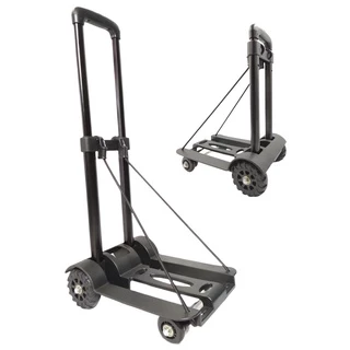 Carrinho de Mão Dobrável Em Abs Carga e Frete Até 50KG Multiuso X-18B