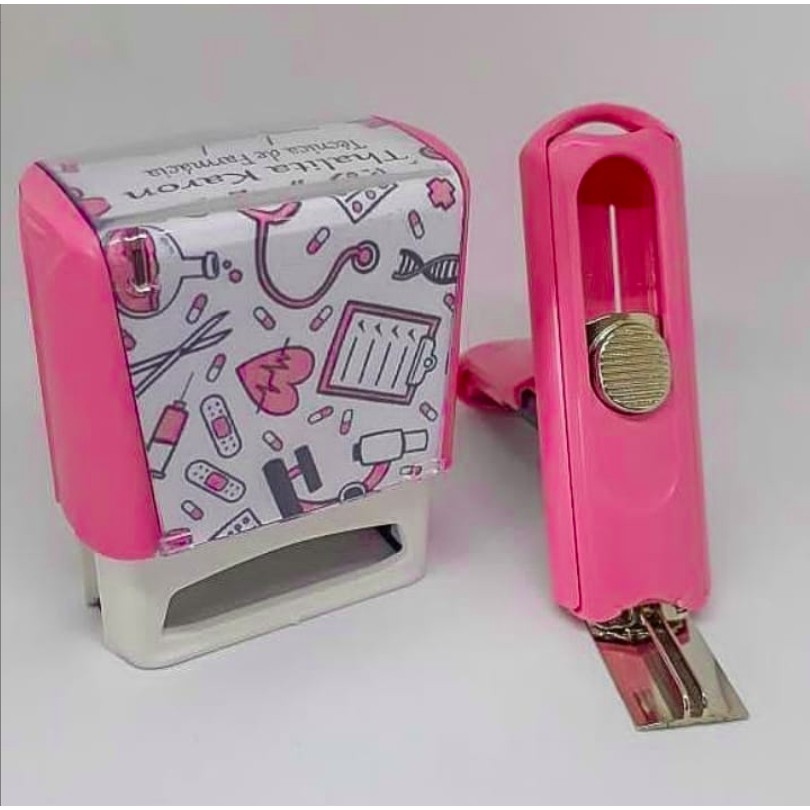 Kit Carimbos de enfermagem - Personalizado | Shopee Brasil