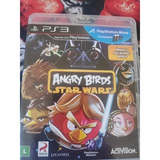 Jogo PS4 Angry Birds Star Wars Game Midia Fisica em Promoção na