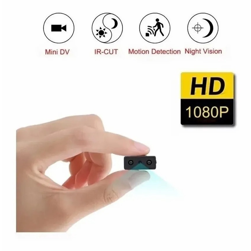 Mini Câmera Micro Secreta1080p Com Bateria sem configurações, duas ...