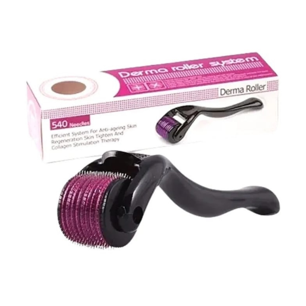 Dermaroller System Derma Roller Microagulhamento Facial Capilar 1.5mm ...