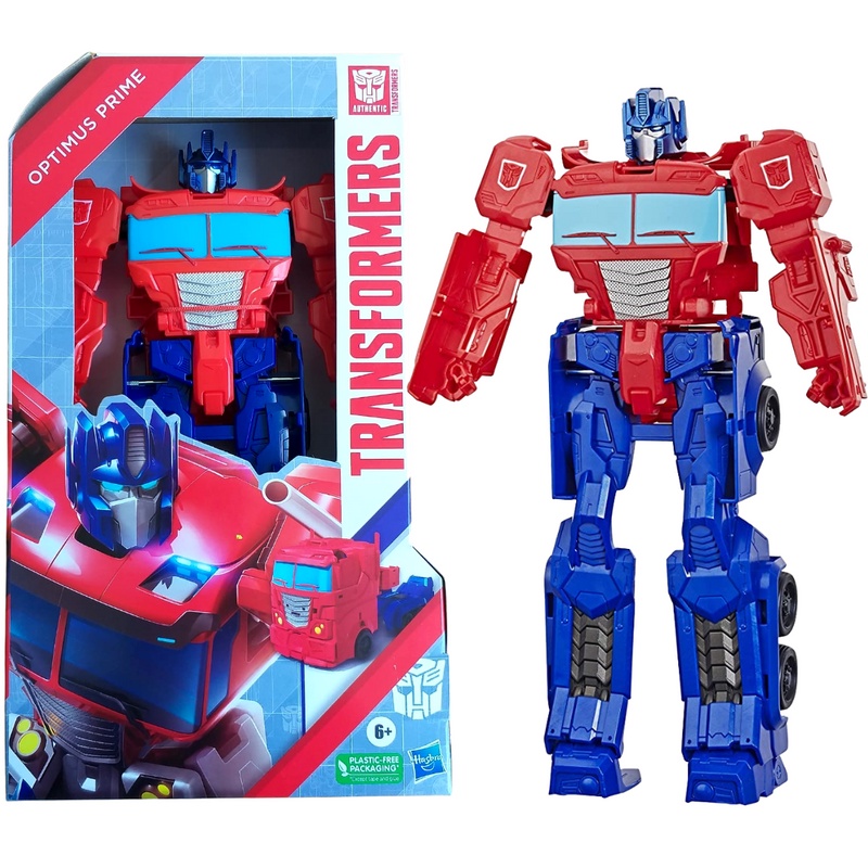 Boneco Robô Transformers Brinquedo Authentics Titan Changer Optimus ...