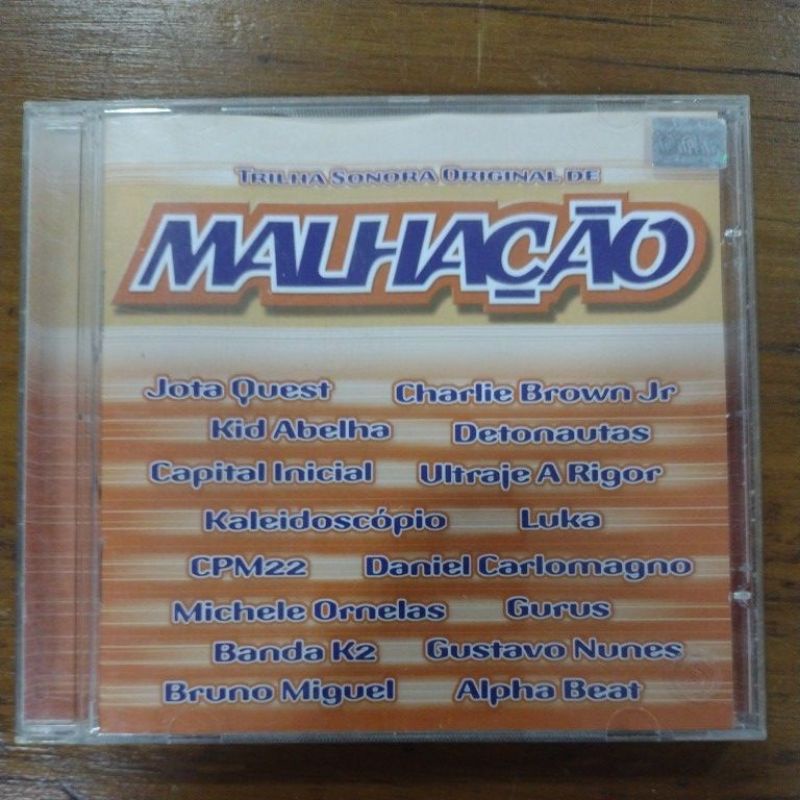 cd Trilha Sonora original de Malhação