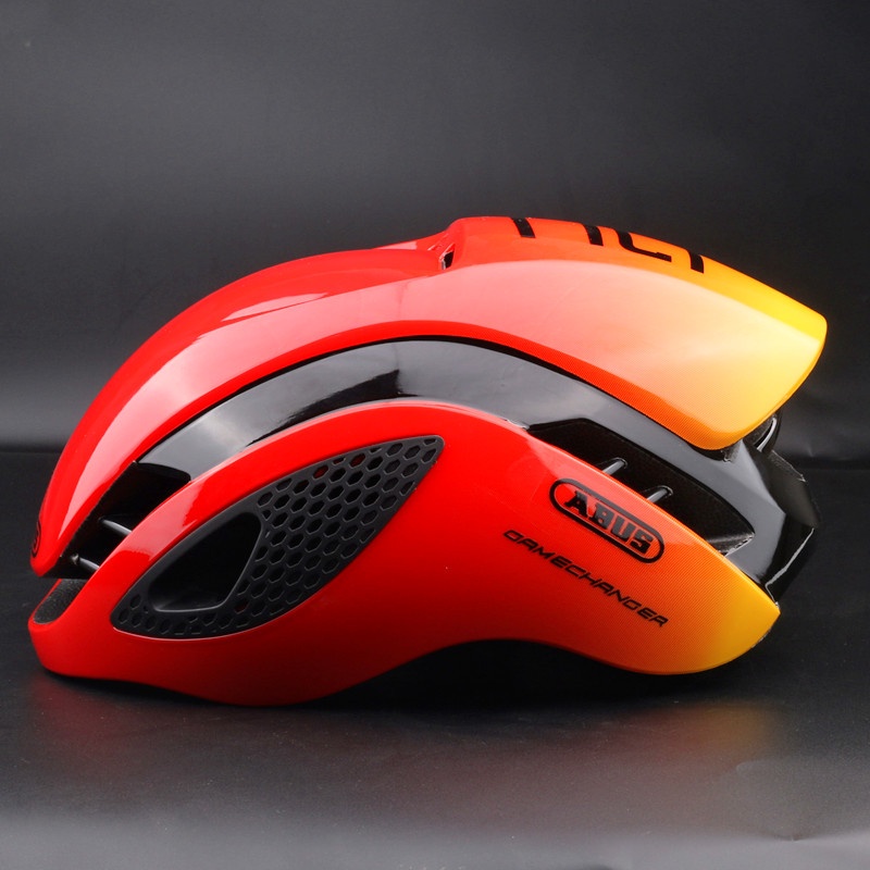 Capacete de Bike MTB Trust HB-18 Laranja Preto e Branco com Regulagem <  Eric Bike - ericbike