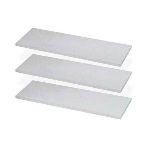 Promoção 3 Prateleira Nicho 60x15 Mdf 15mm Branco C/suporte