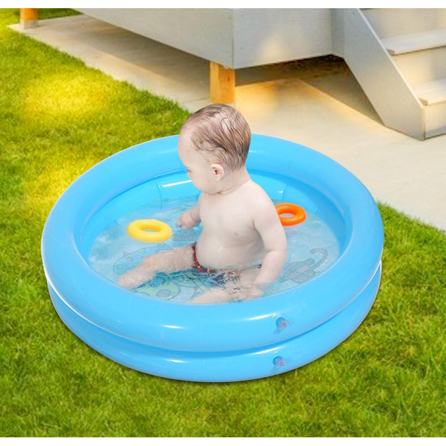 Piscina Inflável Redonda Infantil Bebe 60 Cm Piscina Praia Jardim ...